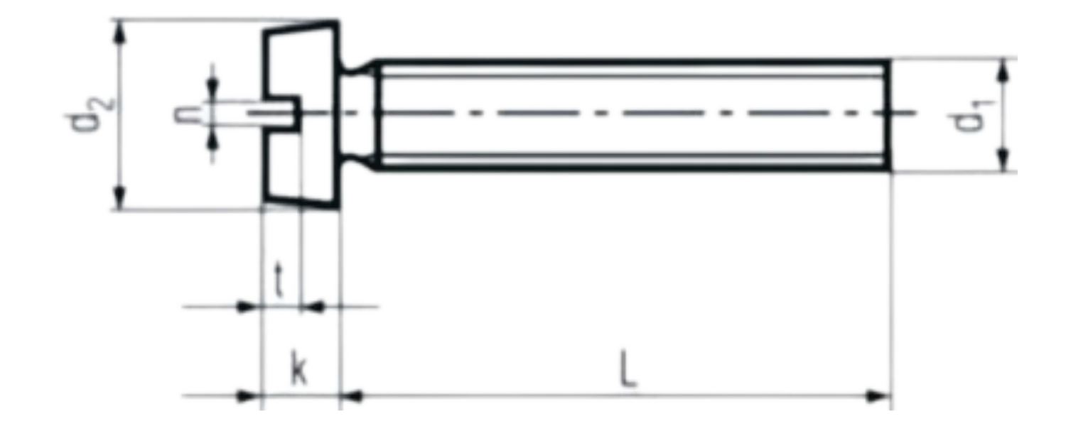 Bolt Technical Drawing