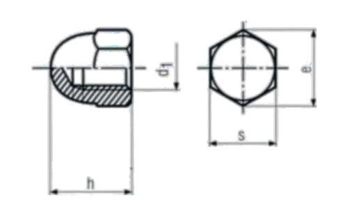 Bolt Technical Drawing