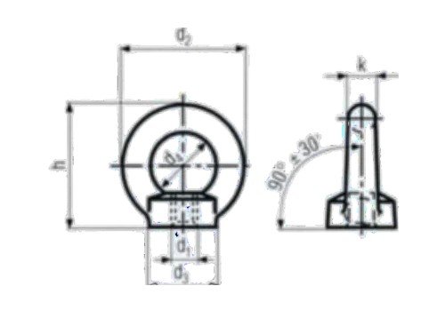 Bolt Technical Drawing