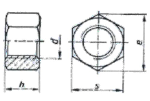 Bolt Technical Drawing