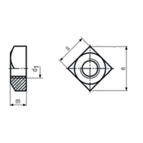 Bolt Technical Drawing