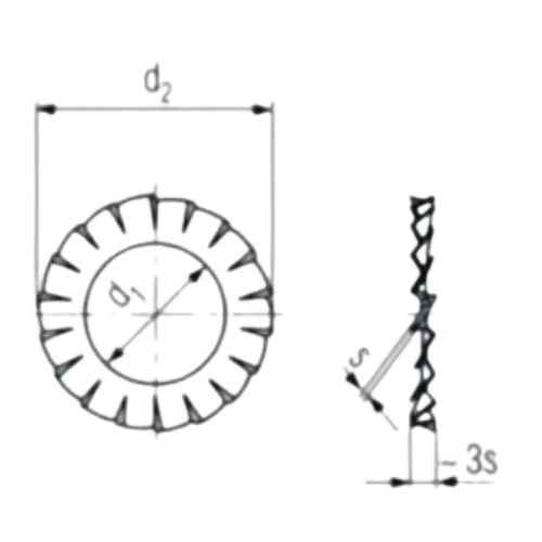 Bolt Technical Drawing