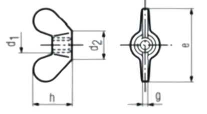 Bolt Technical Drawing