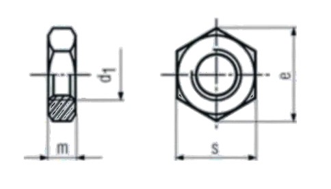 Bolt Technical Drawing