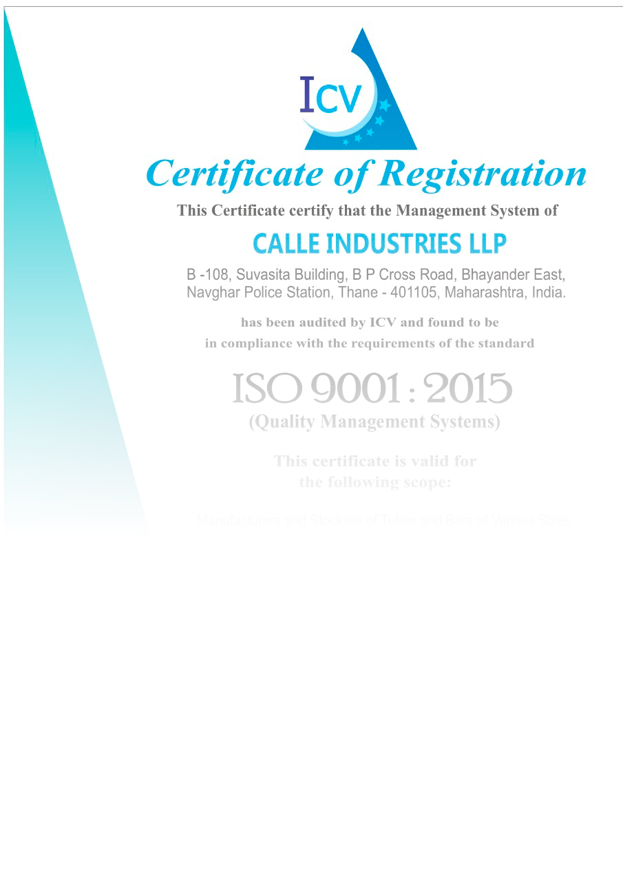 ISO 9001-2015 (Jan 2026)​