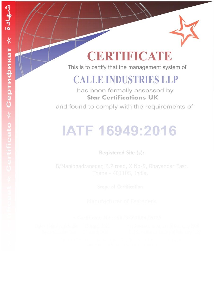 ISO 9001-2015 (Jan 2026)​